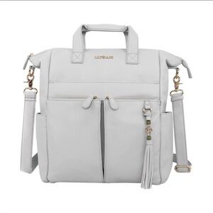 Lily Jade diaper bag white